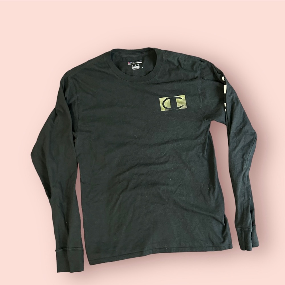 (Retail $35) Men’s Champion Black Long sleeve T shirt (size s)